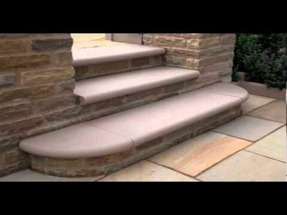 Natural Stone Steps 1 - Garden Design